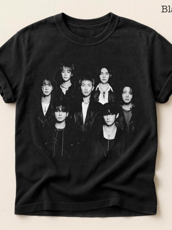 Lulu Other - Jung Kook BTS T-Shirt, Bangtan Sonyeondan Graphic Tee 252